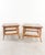 English Mid 20th Century Brighton Pavilion Style Bamboo Side Table Mersman Style Tables 2 For Sale - Image 3 of 9