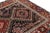 Rug & Kilim Hand-Knotted Antique Russian Shirvan Rug in Red, Black, Tribal Geometric Pattern For Sale - Image 4 of 5