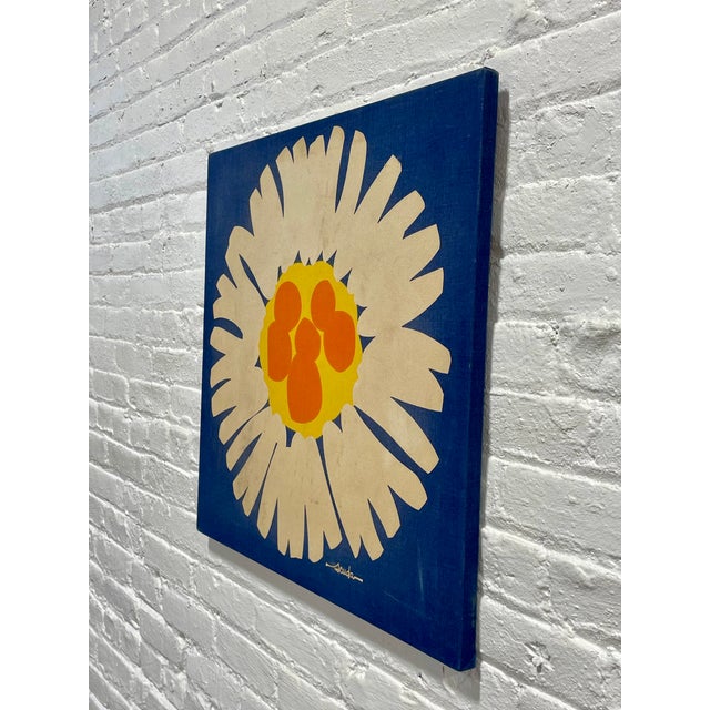 1960s Mid Century Modern Fabric Artwork by Bob Van Allen Scuda, C. 1960’s For Sale - Image 5 of 10