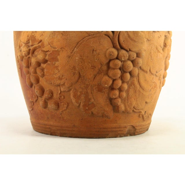 Circa 1798 - 1820 Davenport Terracotta Wine Cooler. W Satyrs, Grapes & Vines For Sale - Image 9 of 18