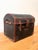 Textile 19th Century Domed Travel Trunk For Sale - Image 7 of 13