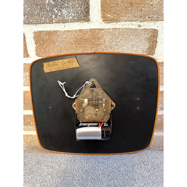 1970s Wall Clock from Jaz Électrique, France, 1960s For Sale - Image 5 of 6