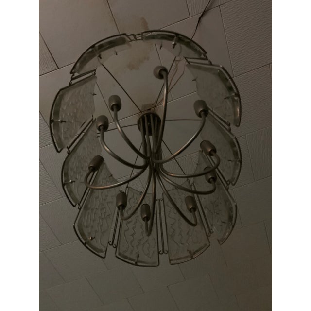 Late 19th Century Modernist Style Chandelier For Sale - Image 5 of 5