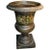 Metal 1820 French Empire Tole Peinte Urn Vase For Sale - Image 7 of 7