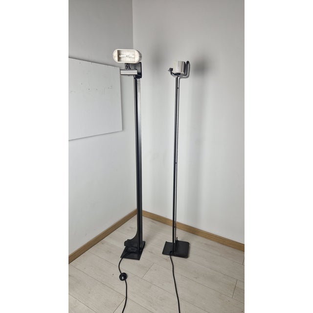 Azucena Cobra Floor Lamp by Luigi Caccia Dominioni for Azucena, 1970s For Sale - Image 4 of 18