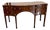 George III Mahogany Inlaid Serpentine Shape Sideboard, 1780s For Sale