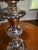 Mid-Century Modern Mid 20th Century Silver Plate Three Nozzle Candelabra. For Sale - Image 3 of 11