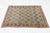 1920s 4x5 Antique North Indian Agra Rug - Pale Celadon & Rust Wool With Floral Motifs For Sale - Image 5 of 7