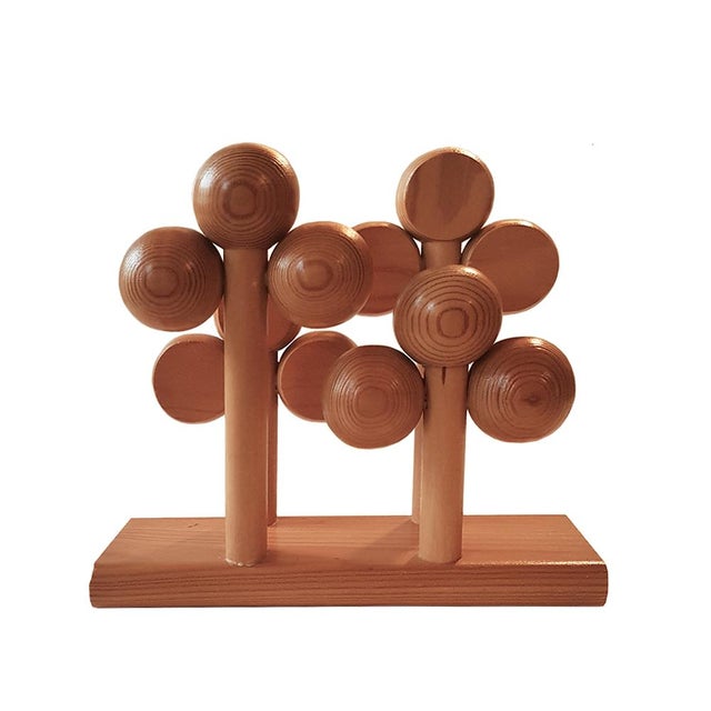 Scandinavian Letter Holder by Aarikka, Finland, 1970s For Sale - Image 6 of 6