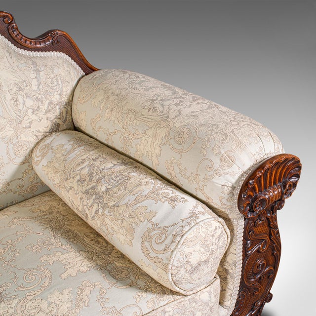 1835Antique Drawing Room Sofa, English, Large 2 Seat Settee, Show Frame, William IV For Sale - Image 9 of 12