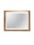 Elegant Italian rectangular wall mirror dating from the 1960s, featuring a sophisticated two-tone mirrored composition....