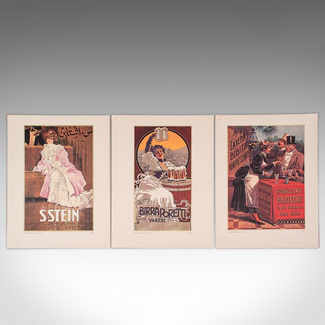 1970s Vintage Folio of 24 Posters, Italian, Prints, Advertising, Art Exhibition Set For Sale - Image 5 of 12