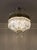 Vintage Empire Style Bohemian Crystal Ceiling Light, 1940s For Sale - Image 10 of 12