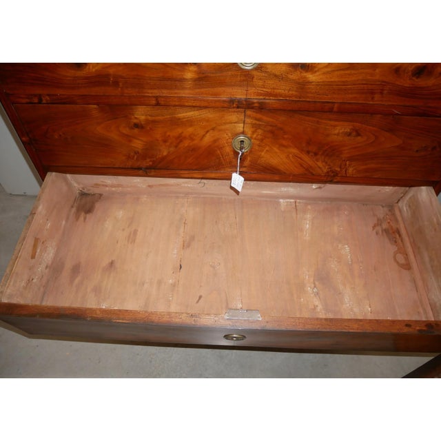 Antique Walnut Chest of Drawers. 1900s For Sale - Image 14 of 18