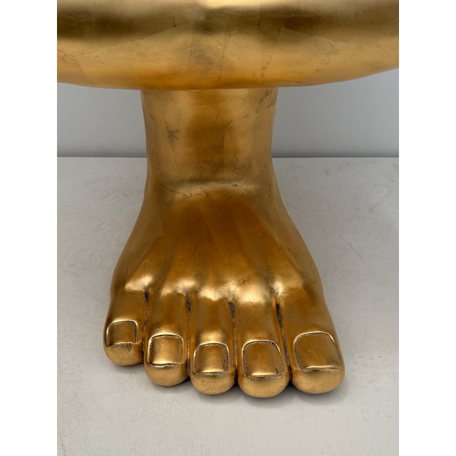 Vintage Hand Foot Boudoir Chair Style of Pedro Friedeberg For Sale - Image 10 of 12