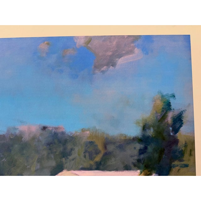 Early 21st Century, Untitled (Farm Landscape), Contemporary Impressionist, Archival Iris Giclee on Watercolor Paper, Artist Greg Osterhaus For Sale - Image 13 of 13