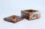 Wooden Jewelry Box with Silver Applications on Lid For Sale - Image 4 of 11