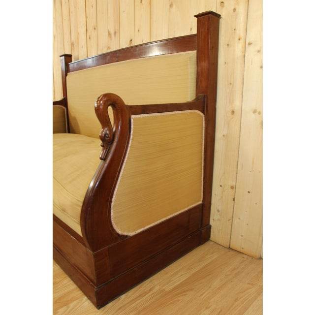 Turkish Restoration Swan Neck Sofa For Sale - Image 5 of 9