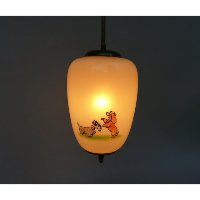 Vintage Pendant Light from Doria Leuchten, 1950s For Sale - Image 6 of 18