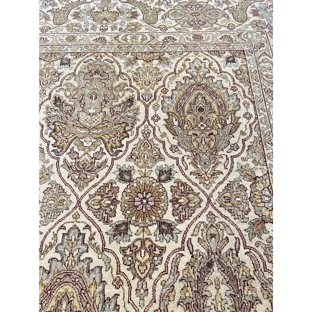 Indian 9x13 Indo Agra Area Rug - 107047 For Sale - Image 3 of 12