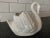 Mid-Century Modern Vintage Ceramic Swan Planter For Sale - Image 3 of 8