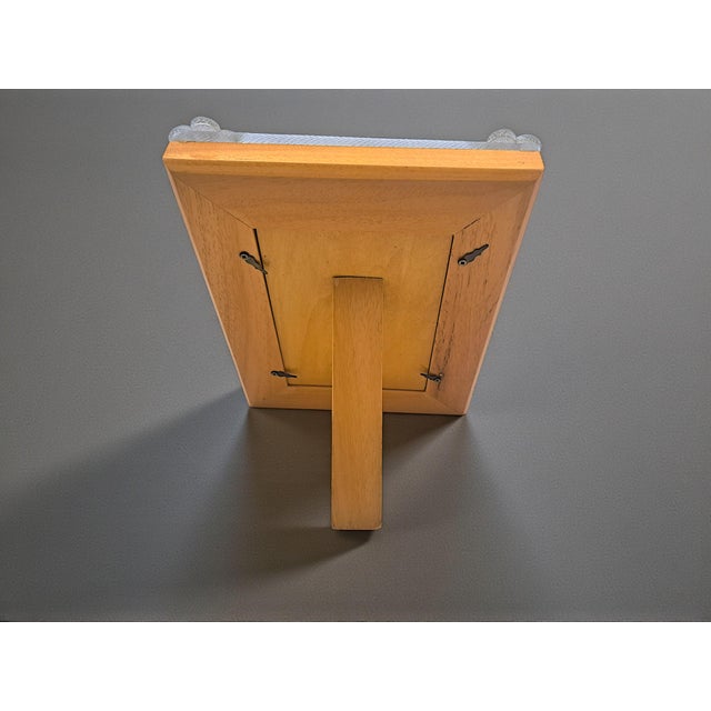 Murano Glass Tabletop Photo Frame from Manifattura Di Murano, 1970s For Sale - Image 6 of 11