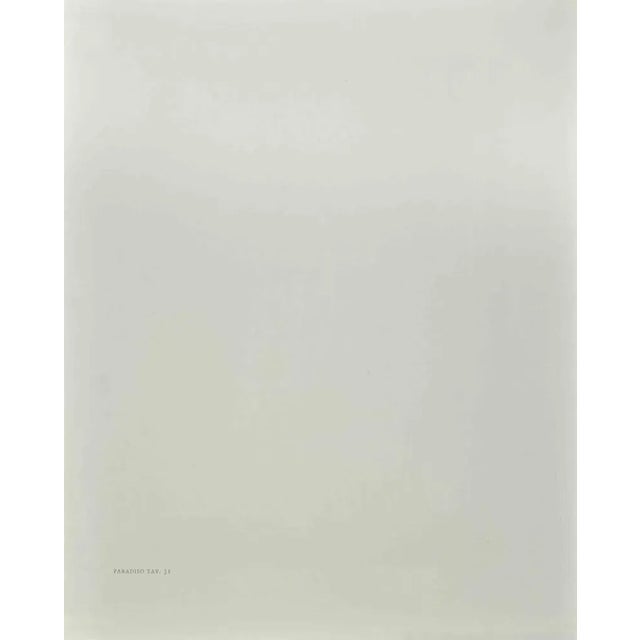 The Angelus of the Empyrean from the Series "The Divine Comedy" - Song 31 - Paradise is a woodcut print realized in 1963...