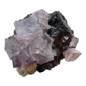 Old Fluorite Mineral Rock Specimen