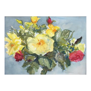 Yellow and Red Roses For Sale
