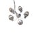 White Vintage Chandelier Blue White Ceramic Rooster Chicken French Country Lighting For Sale - Image 8 of 8