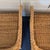 Wood Pair of Vintage Woven Rattan/wicker Barrel-style Accent Chairs For Sale - Image 7 of 12