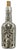 Outstanding Antique American 999/1000 Pure Silver Overlay Rye Whiskey Bottle by Black Starr & Frost & Gorham - Circa 1900 For Sale - Image 14 of 18