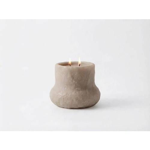White Kaen Candle by Monics+Vieira For Sale - Image 10 of 11
