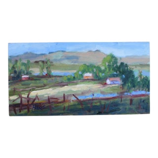 Modern Impressionist Plein Air California, Original Oil Painting For Sale