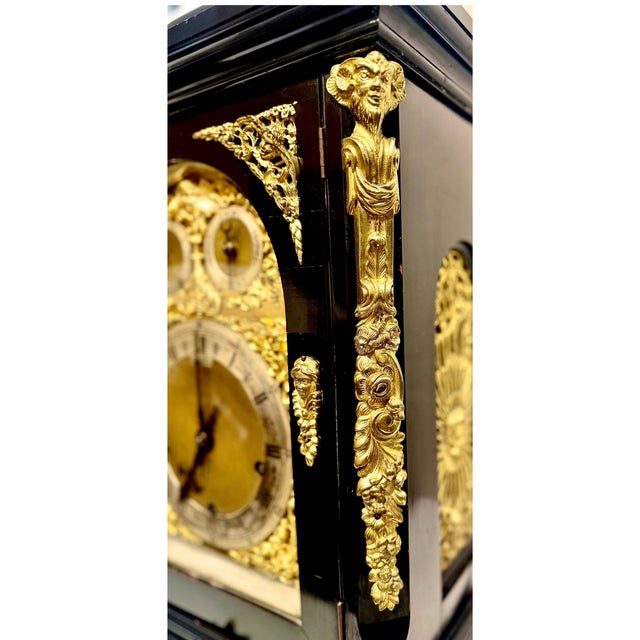 Antique Winterhalder & Hofmeier Bracket Clock** Rare Find Good Condition For Sale In Denver - Image 6 of 10