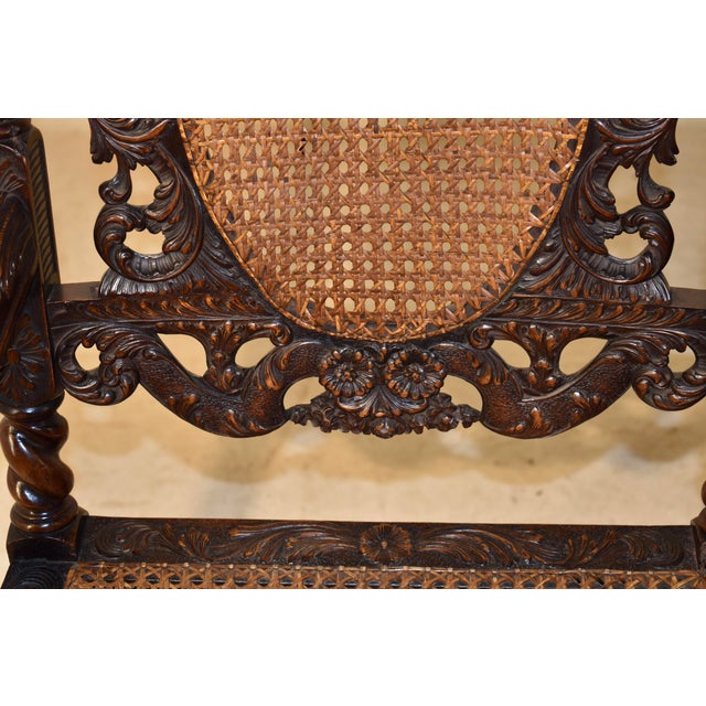 17th Century Pair of Exquisite Charles II Arm Chairs For Sale - Image 16 of 18
