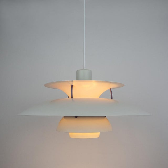 Vintage Danish Pendant Lamp Ph 5 by Poul Henningsen for Louis Poulsen, 1990s For Sale - Image 6 of 10
