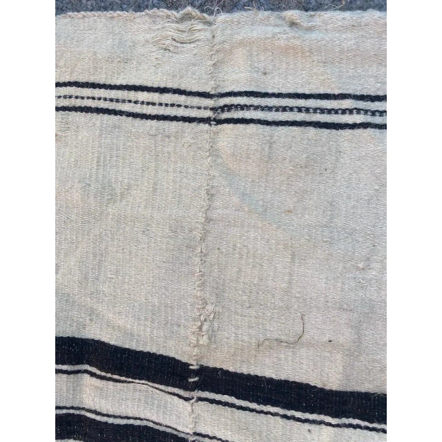 Vintage Long Malian Tribal Woven Kilim For Sale - Image 16 of 18