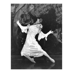 1977 Rambert Dance Performing Cruel Garden Photograph by Malcolm Hoare