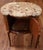 1920s French Louis XV Style Marble Top Mixed Wood Inlaid End Table Nightstand C 1920 For Sale - Image 12 of 12