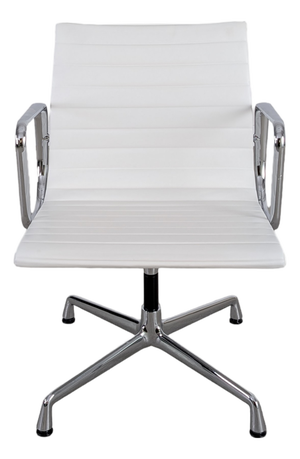 EA 108 Chair in Leather by Charles & Ray Eames for Vitra