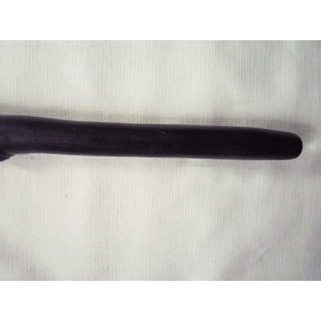 Vintage African Carved Wood Cane For Sale - Image 9 of 9