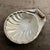 Sabattini Argenteria 1990s Modern Silver Plated and Glass Shell Plate by Lino Sabattini For Sale - Image 4 of 9