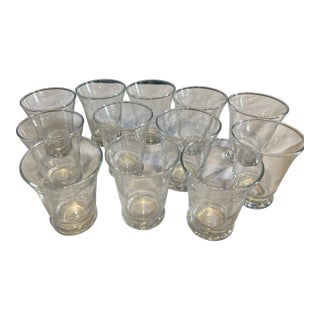 Vintage Anchor Hocking Juice Glasses – Set of 12 For Sale