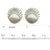 Contemporary Georg Jensen Authentic Estate Seashell Cufflinks Silver, 2 pieces For Sale - Image 3 of 7