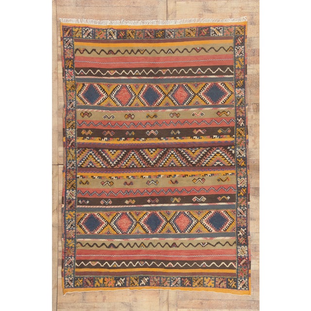 Taznakht Glaoui Moroccan Rug, 06'10 X 09'08 For Sale - Image 10 of 10