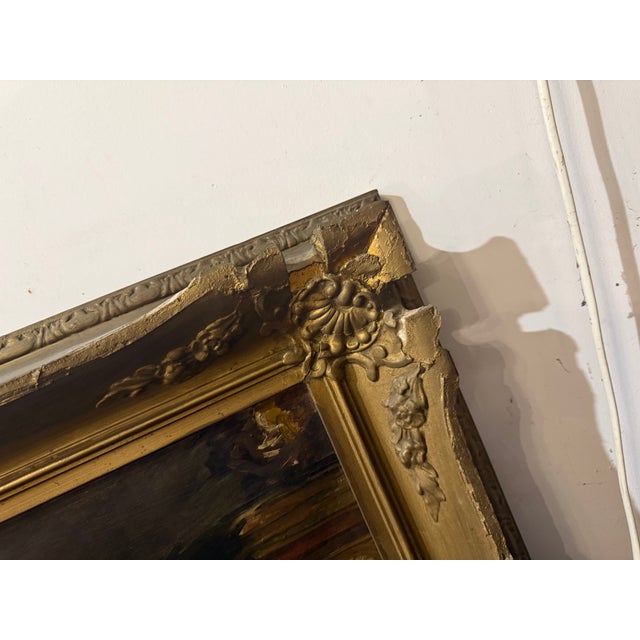 Countess of Longuevale, 20th Century, Oil on Canvas For Sale - Image 8 of 9
