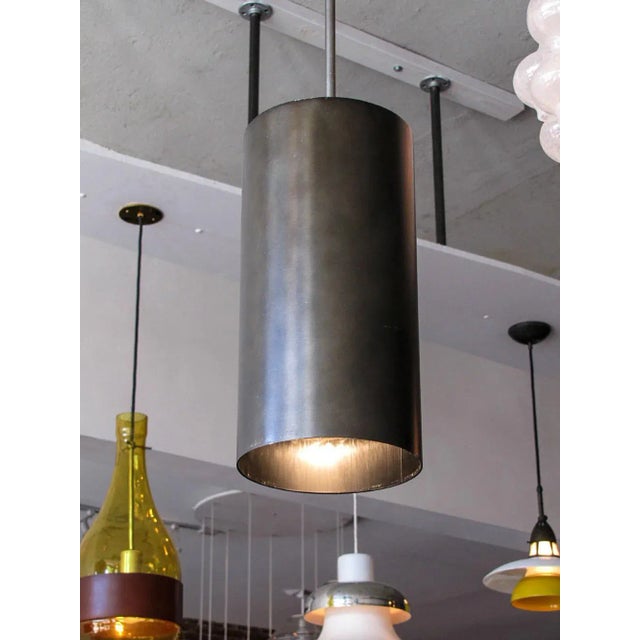 Brown Large Prescolite Pendants, 1960 For Sale - Image 8 of 10