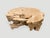 Andrianna Shamaris Organic Bleached Teak Wood Coffee Table or Side Table For Sale - Image 4 of 18