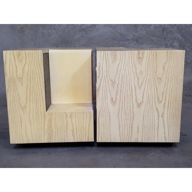 Maximilian for Karp Furniture Co. Headboard With Stands For Sale - Image 9 of 10